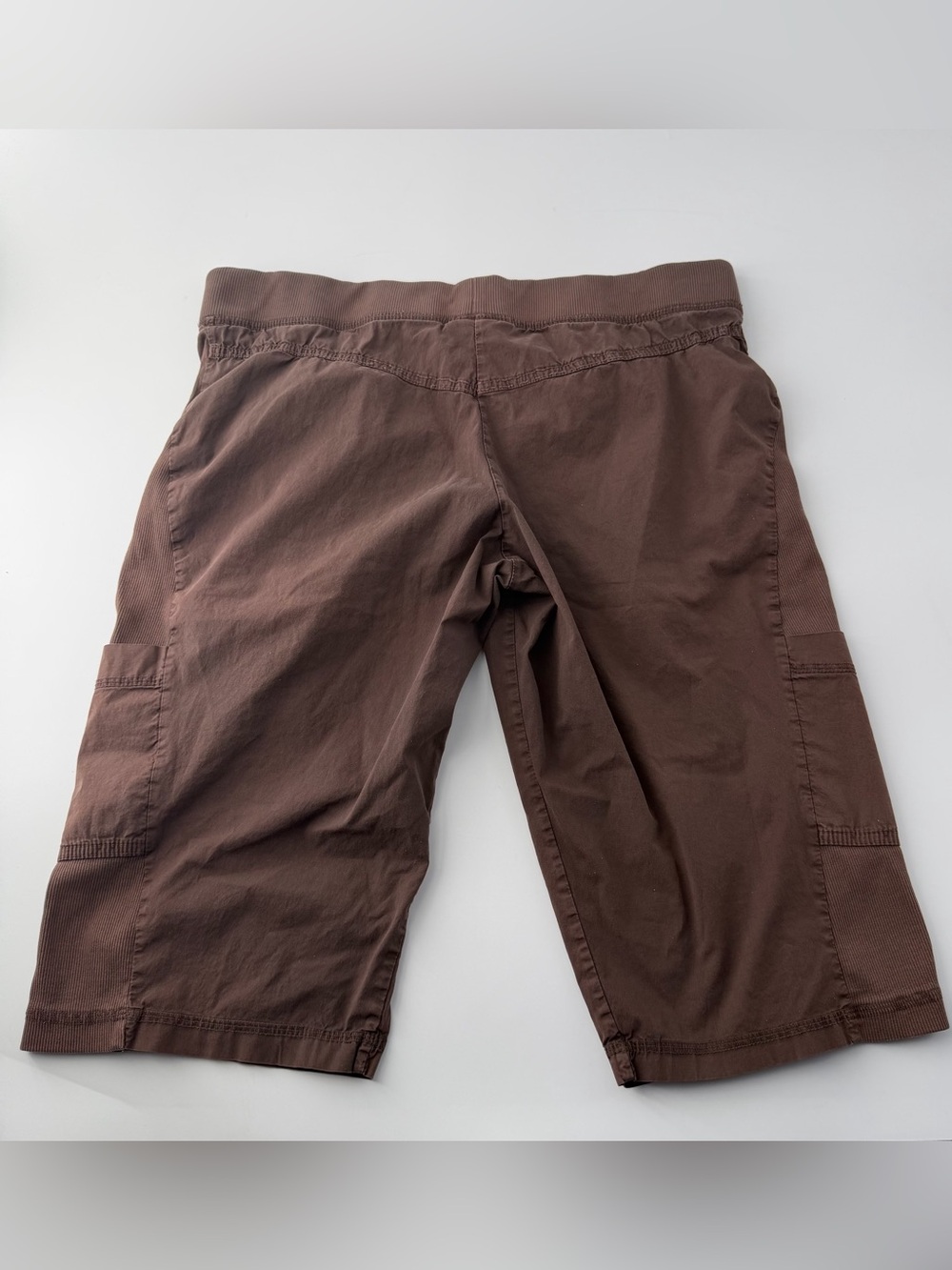 XCVI Women's Brown Cargo Y2K Casual Utility Gorpcore Hiking Summer Shorts Sz S